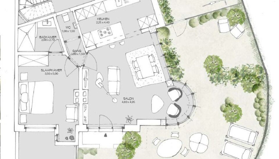 Op een absolute toplocatie, aan de Onafhankelijkheidslaan in Gent, bieden wij 3 volledig gerenoveerde appartementen aan in een stijlvol gebouw ontworpen door de gerenommeerde architect Jules Lippens. Het appartementsgebouw is beschermd als monument en maa