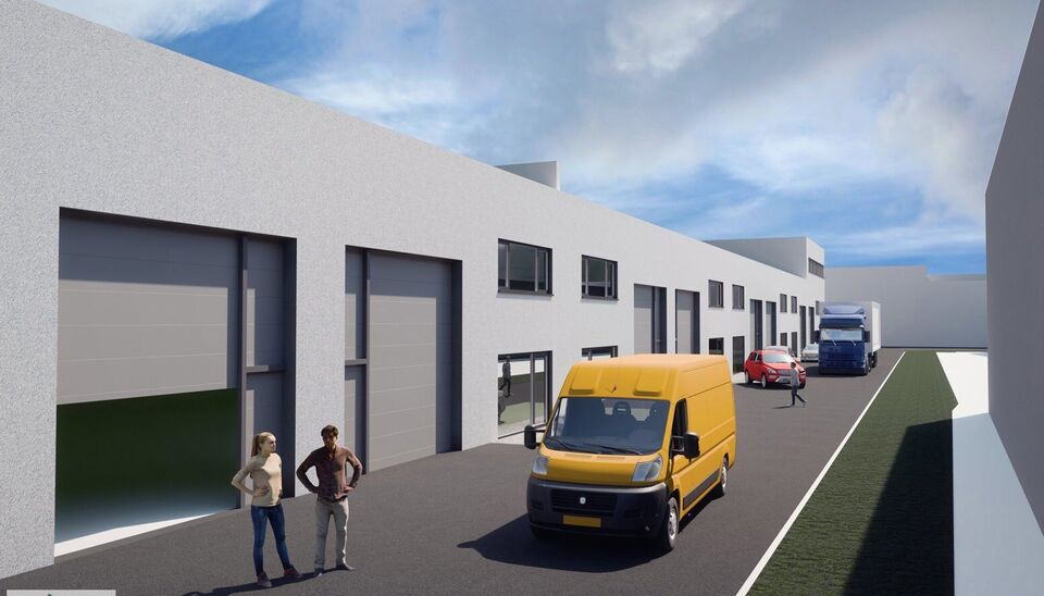 Dit modern en strategisch gelegen bedrijventerrein bevindt zich aan de Wiedauwkaai 66 in de voorhaven van Gent, met vlotte bereikbaarheid via de R40 en een bushalte vlakbij.
Gebouwen B en C zijn opgetrokken in een duurzame staalstructuur met betonnen wand