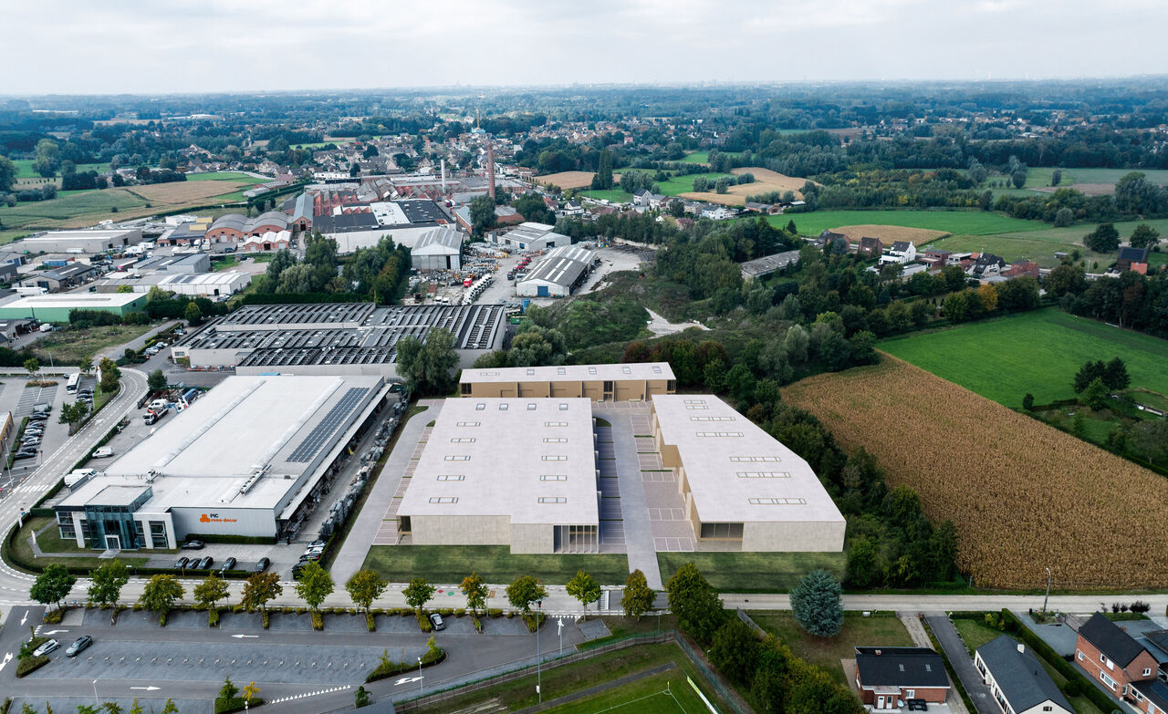 Grondplan bedrijvenpark STEEN Laarne 