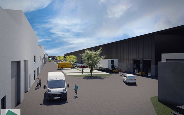 Dit modern en strategisch gelegen bedrijventerrein bevindt zich aan de Wiedauwkaai 66 in de voorhaven van Gent, met vlotte bereikbaarheid via de R40 en een bushalte vlakbij.

Unit C3 van gebouw C omvat 637 m² en is opgetrokken in een duurzame staalstruct