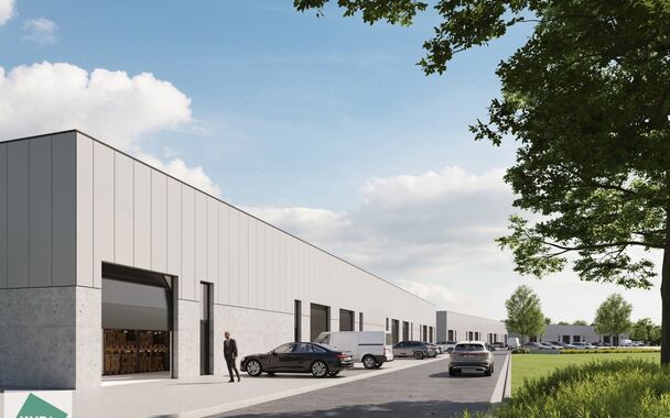 Deze moderne KMO-units, variërend van 130 m² tot 312 m² (samenvoegbaar), maken deel uit van een nieuw bedrijvenpark. Strategisch gelegen ten zuiden van Brussel/Halle en ten noorden van Saintes/Tubize, met uitstekende bereikbaarheid via de E429 en de Ri