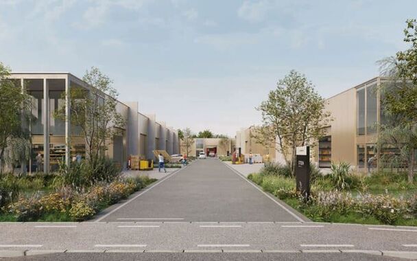 Het nieuw te bouwen bedrijvenpark STEEN in Laarne biedt 15 KMO-units te koop aan, met oppervlaktes van 128 m&sup2; tot 1810m&sup2;. Units kunnen bovendien samengevoegd worden tot grotere bedrijfsruimtes, ideaal voor groeiende ondernemingen. 
Het magazijn C1 heeft