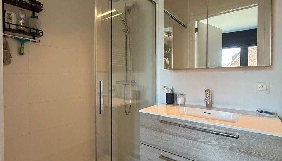 In de recente residentie Leieoevers II bevindt zich dit lichtrijk en modern éénslaapkamer appartement met een adembenemend zicht op de Leie. Het appartement is perfect onderhouden en combineert comfort met een unieke ligging aan het water.
Het apparteme