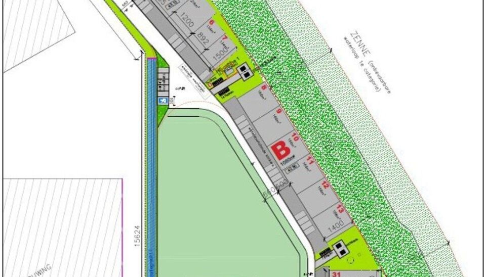 Deze moderne KMO-units, variërend van 130 m² tot 312 m² (samenvoegbaar), maken deel uit van een nieuw bedrijvenpark. Strategisch gelegen ten zuiden van Brussel/Halle en ten noorden van Saintes/Tubize, met uitstekende bereikbaarheid via de E429 en de Ri