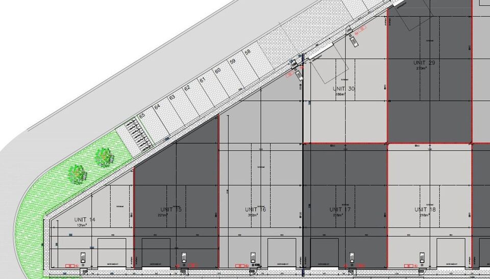 Deze moderne KMO-units, vari&euml;rend van 130 m&sup2; tot 312 m&sup2; (samenvoegbaar), maken deel uit van een nieuw bedrijvenpark. Strategisch gelegen ten zuiden van Brussel/Halle en ten noorden van Saintes/Tubize, met uitstekende bereikbaarheid via de E429 en de Ri