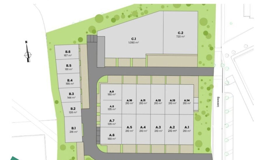 Het nieuw te bouwen bedrijvenpark STEEN in Laarne biedt in fase 2 nog 7 KMO-units te koop aan, met oppervlaktes van 135 m&sup2; tot 210m&sup2;. Magazijnen kunnen bovendien samengevoegd worden tot grotere bedrijfsruimtes, ideaal voor groeiende ondernemingen. 
Het 