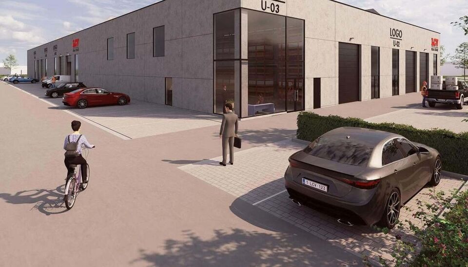 Deze kwalitatieve KMO-unit maakt deel uit van het nieuwe Bedrijvenpark Rollare &ndash; Blok A, gelegen aan de Diksmuidsesteenweg 384 te Roeselare. De site bevindt zich op de voormalige Crea-site, recht tegenover de REO-Veiling, en geniet van een uitstekende b