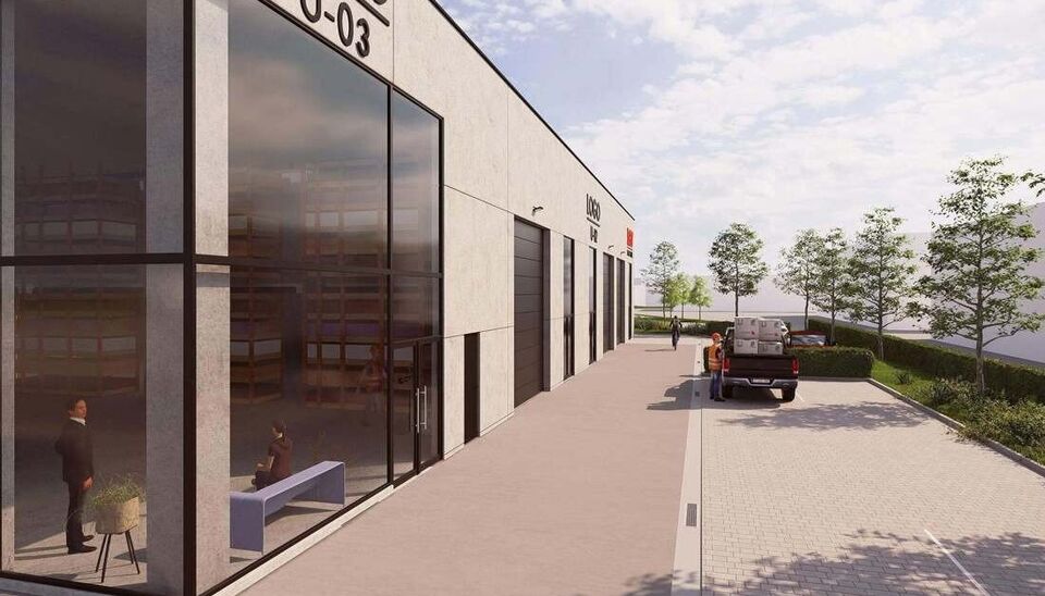Deze kwalitatieve KMO-unit maakt deel uit van het nieuwe Bedrijvenpark Rollare &ndash; Blok A, gelegen aan de Diksmuidsesteenweg 384 te Roeselare. De site bevindt zich op de voormalige Crea-site, recht tegenover de REO-Veiling, en geniet van een uitstekende b